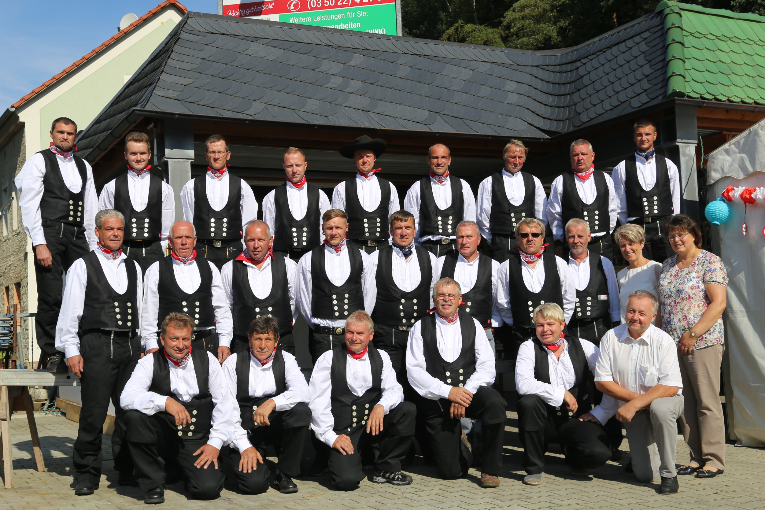 Team der Dachdeckerei Henke